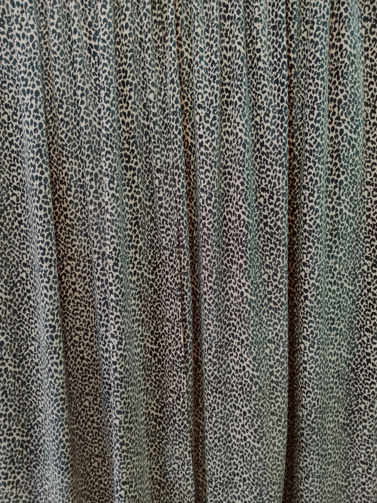 Leopard Print Velvet Curtain: Boho Safari, bedroom ,living room brand new design