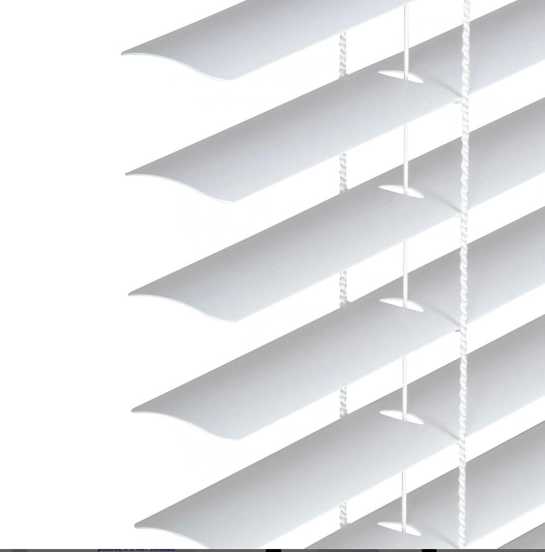 Lotus & Windoware 23×72 White Cordless 1″ Vinyl Mini Blind New Open Box Complete