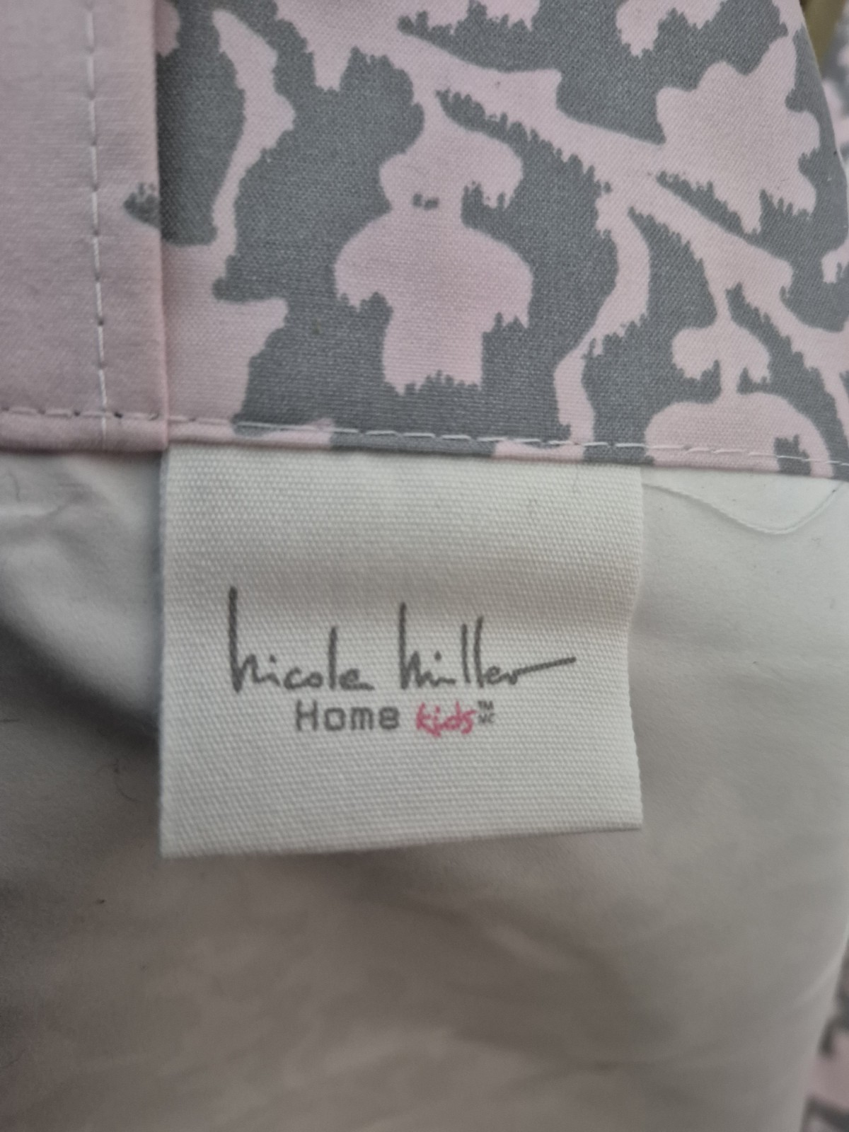 💥 NICOLE MILLER Window Curtain Panels 50×84 Damask Pink Black Out