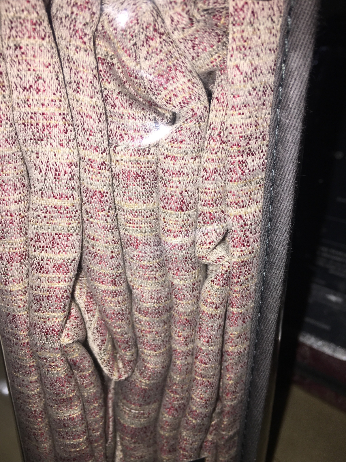 WATERFORD DANEHILL WINDOW DRESSING 5pc DRAPES VALANCE RED NIP BEAUTIFUL