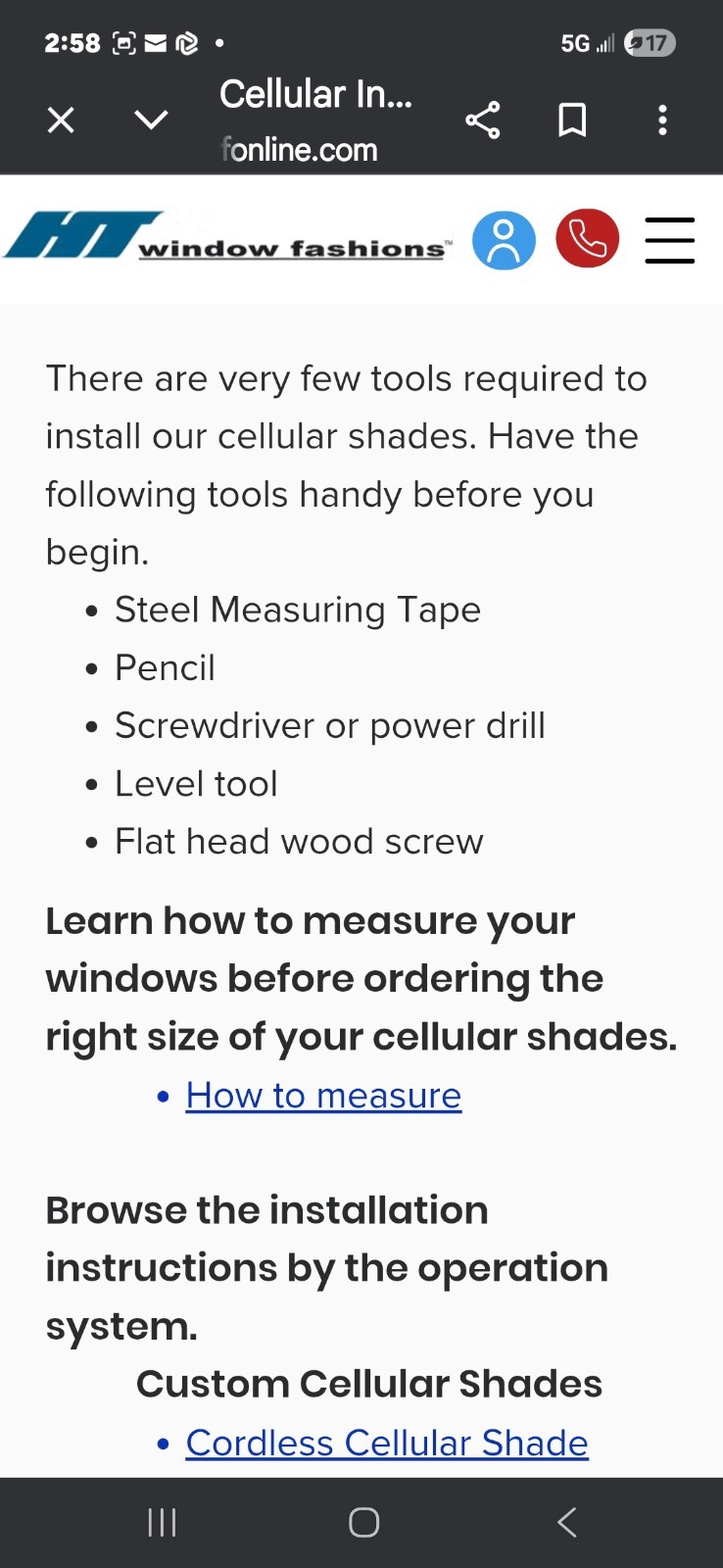 2 Brand New in box Cordless Custom shadesby HT Window fashions.