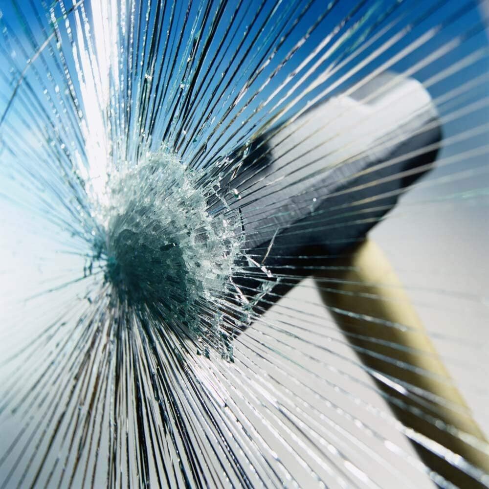 4/8Mil Security Window Film Clear Self-Adhesive Anti Shatter Glass UV Protection