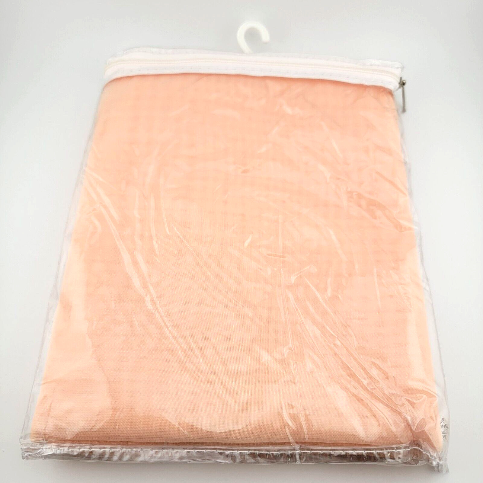S. Lichtenberg Sheer Panel Peach Color #5062 / RN 16798 / 56″x84″