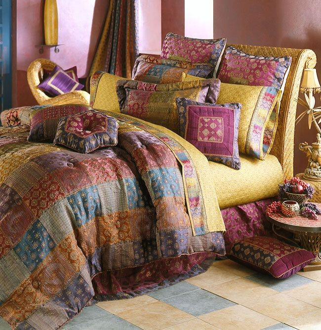 New Croscill 5 Arabella Moraccan Drapery Panels Bohemian Medallion Jewel Tones