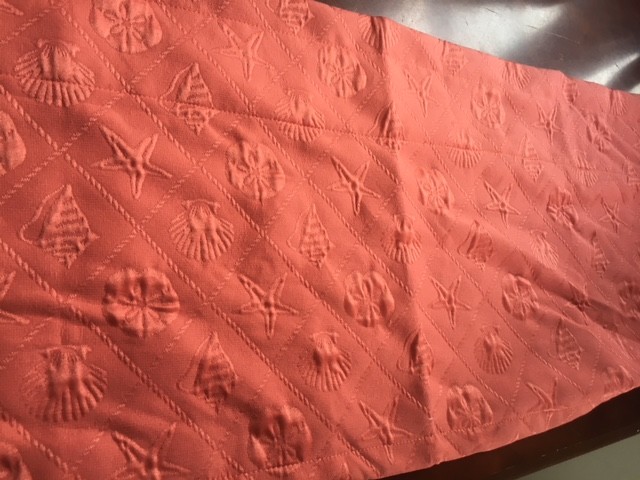 Tapestry Valance Rod Pocket Window Valance color orange shells