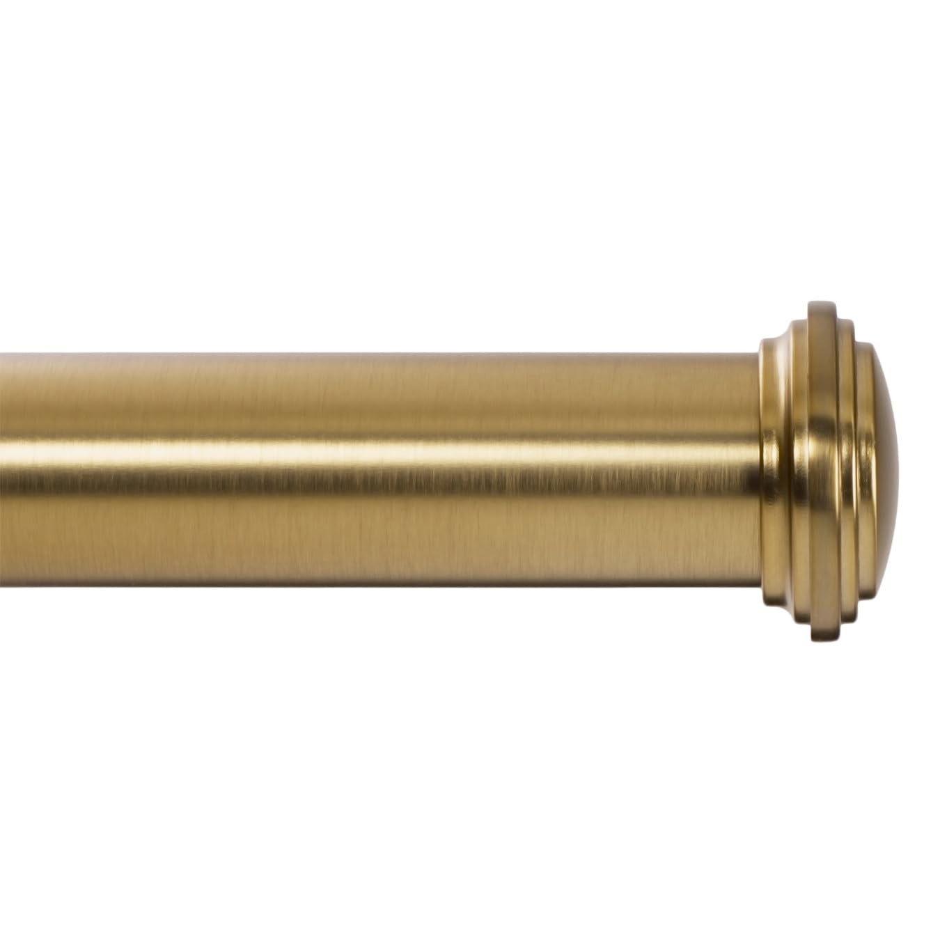 Window Curtain Rod Decorative End Cap Design, 1 Inch Rod, 28 to 48 Inch. Warm…