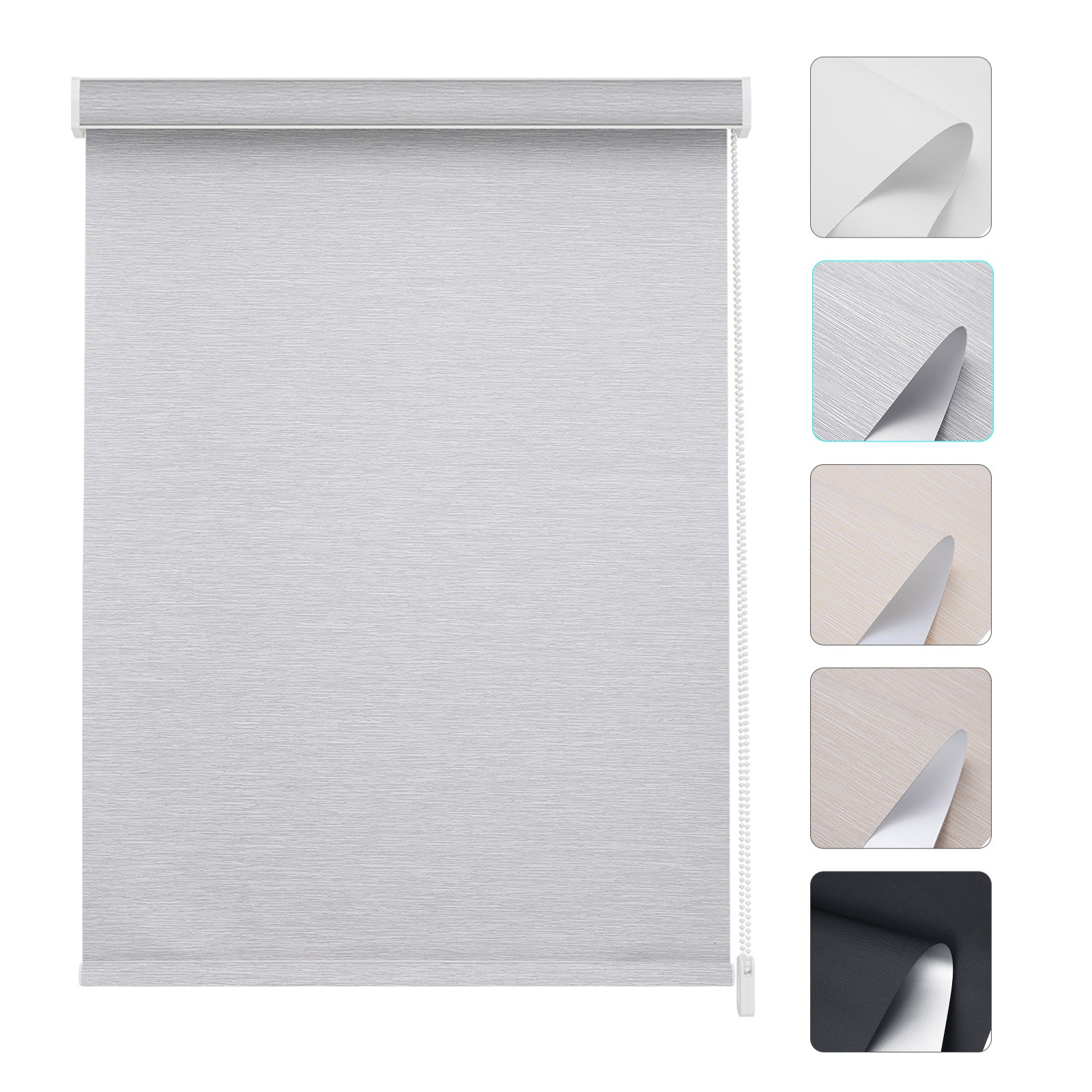 Changshade CUSTOM Made Blackout Window Blinds Roller Shades Corded Blinds