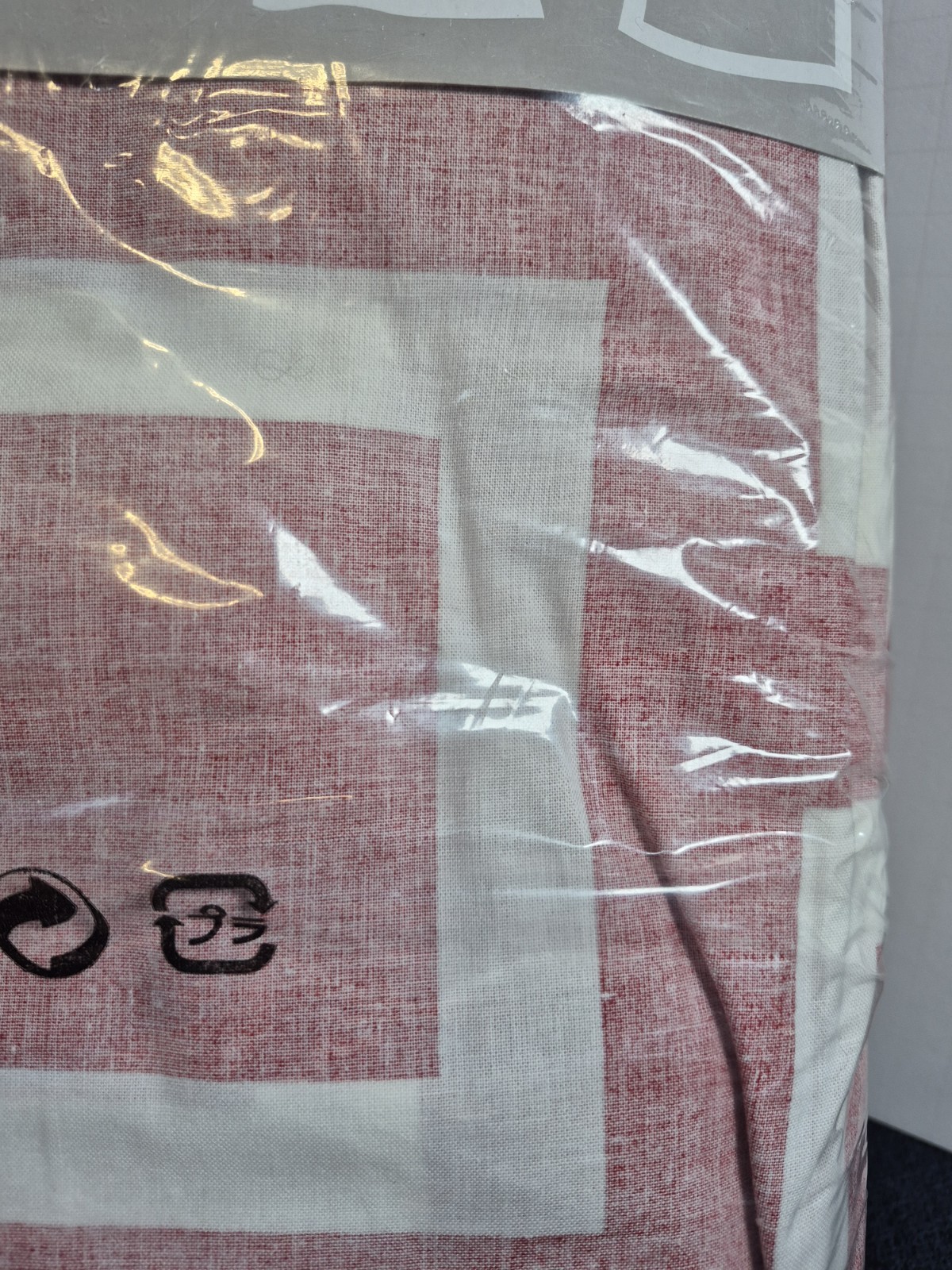 Ikea 2 Red White Pocket Curtain Window Panels 57×118 ea Nina Jobs Modern Design