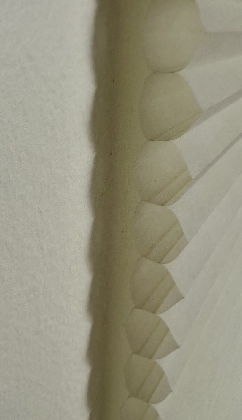 Hunter Douglas Custom Blinds, Soft Mechanical Drop, 20.5”w x 45”h , Made in USA