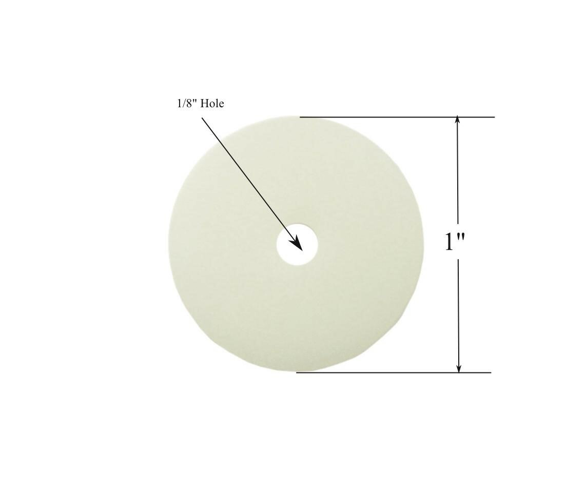 Plastic Backs to Prevent Puckering on Fabric with Upholstery Nails or Pins 10-Pk