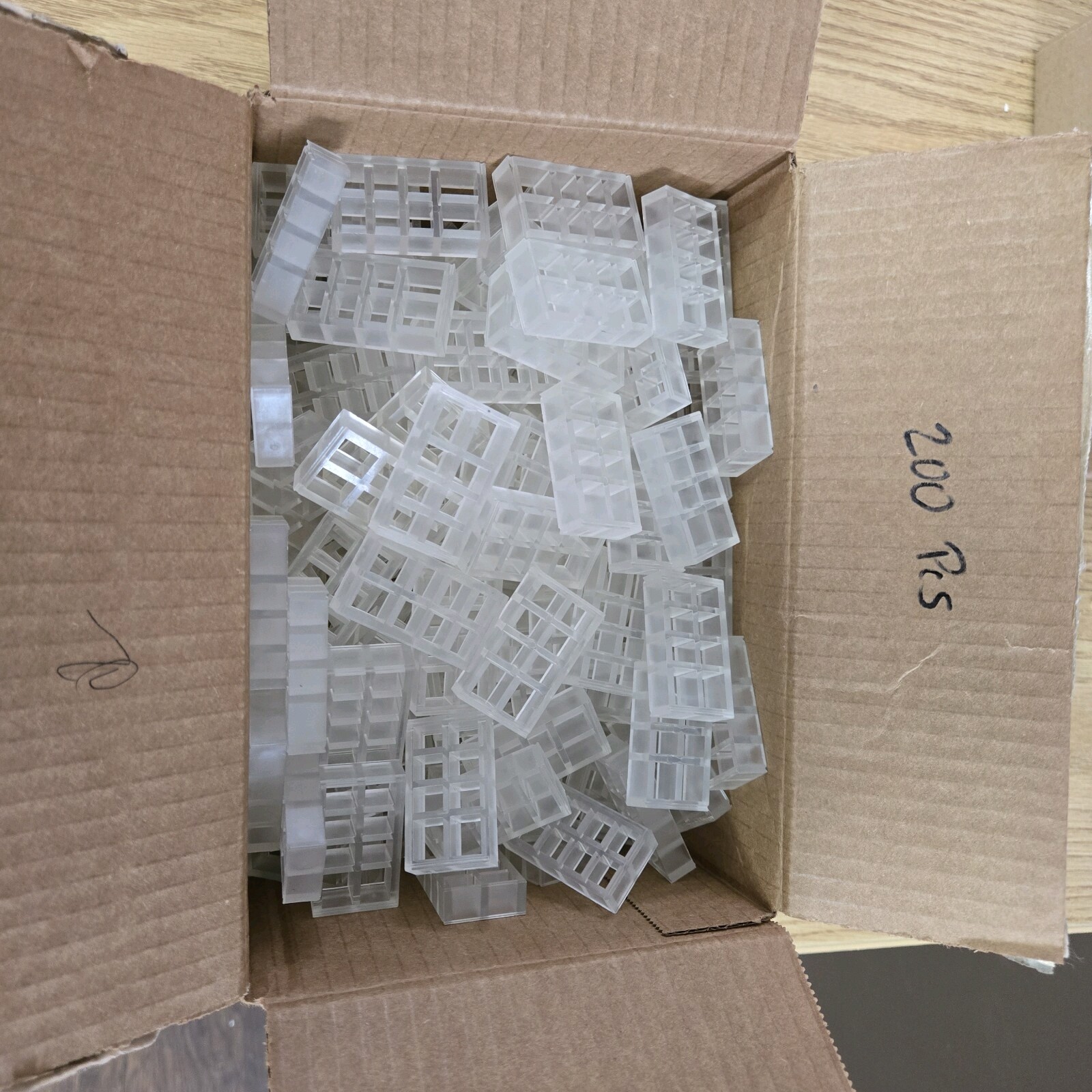 Drapery Spacer Blocks For Hardware Spacing 500 Pcs For Window Blinds Stackable