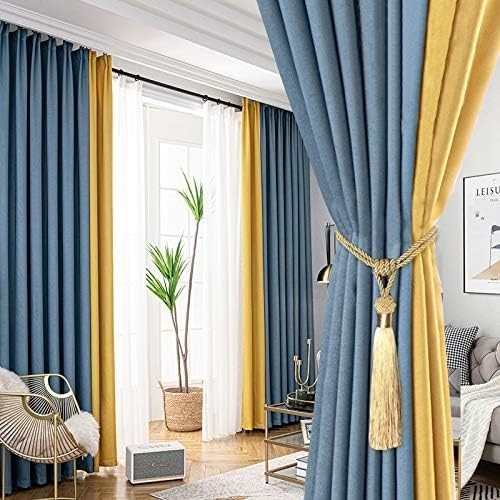 Curtain Tiebacks Hand-Woven Holdbacks Home Decorative Tassels Tiebacks Gold, …