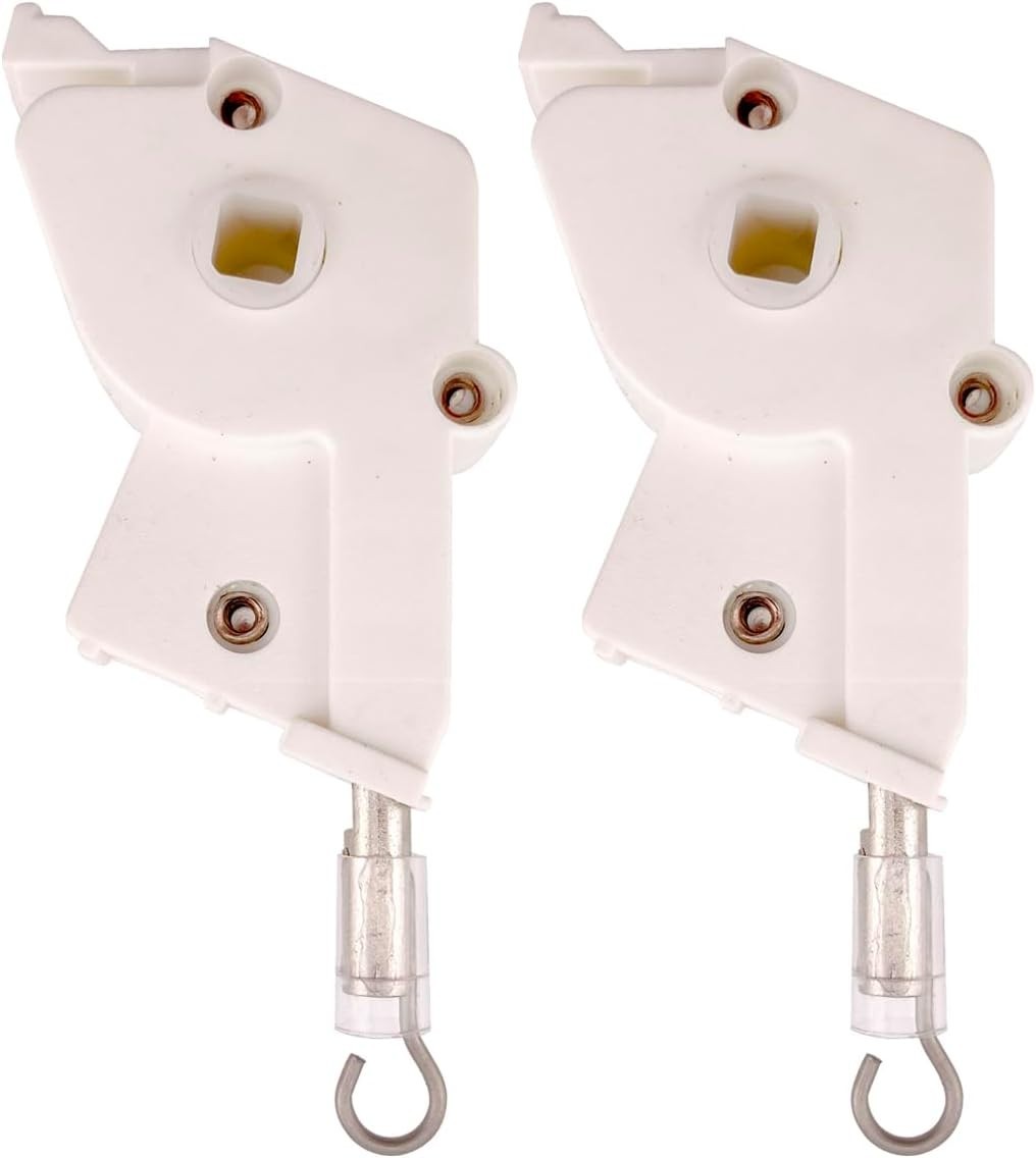 High Profile 2″ Plastic Wand Tilter for Window Blinds 2 Pack Replacement White