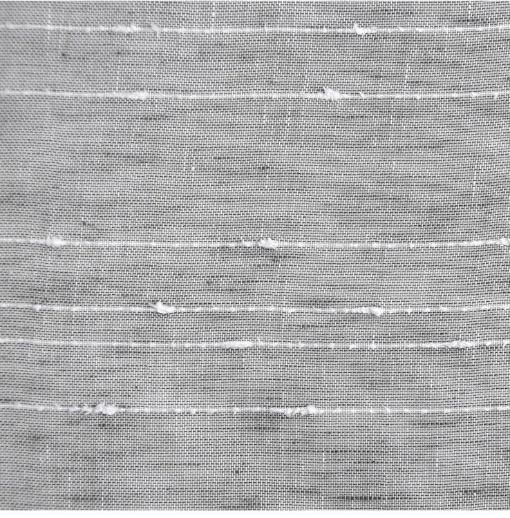2 NIP Panels Clean Window Textured Slub Stripe Anti-Dust Panels 52″W x 63″L Gray