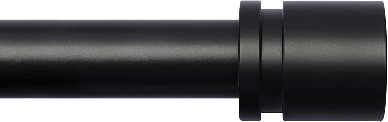 Curtain Rods for Windows 16 to 144 Inches Adjustable Length 1 Inch Diameter Wind