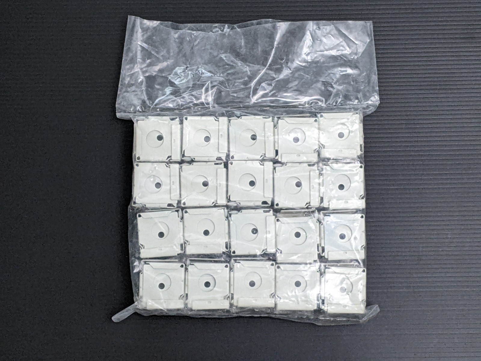 White Metal Bracket Mounts 1.5” for Mini Blinds: Lot of 28 Pairs (Left & Right)