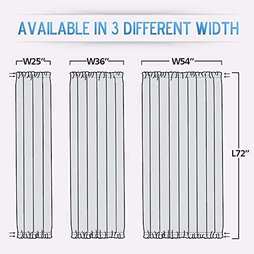NICETOWN Side Panel Curtains Front Door – Entry Way Decor Room Darkening French