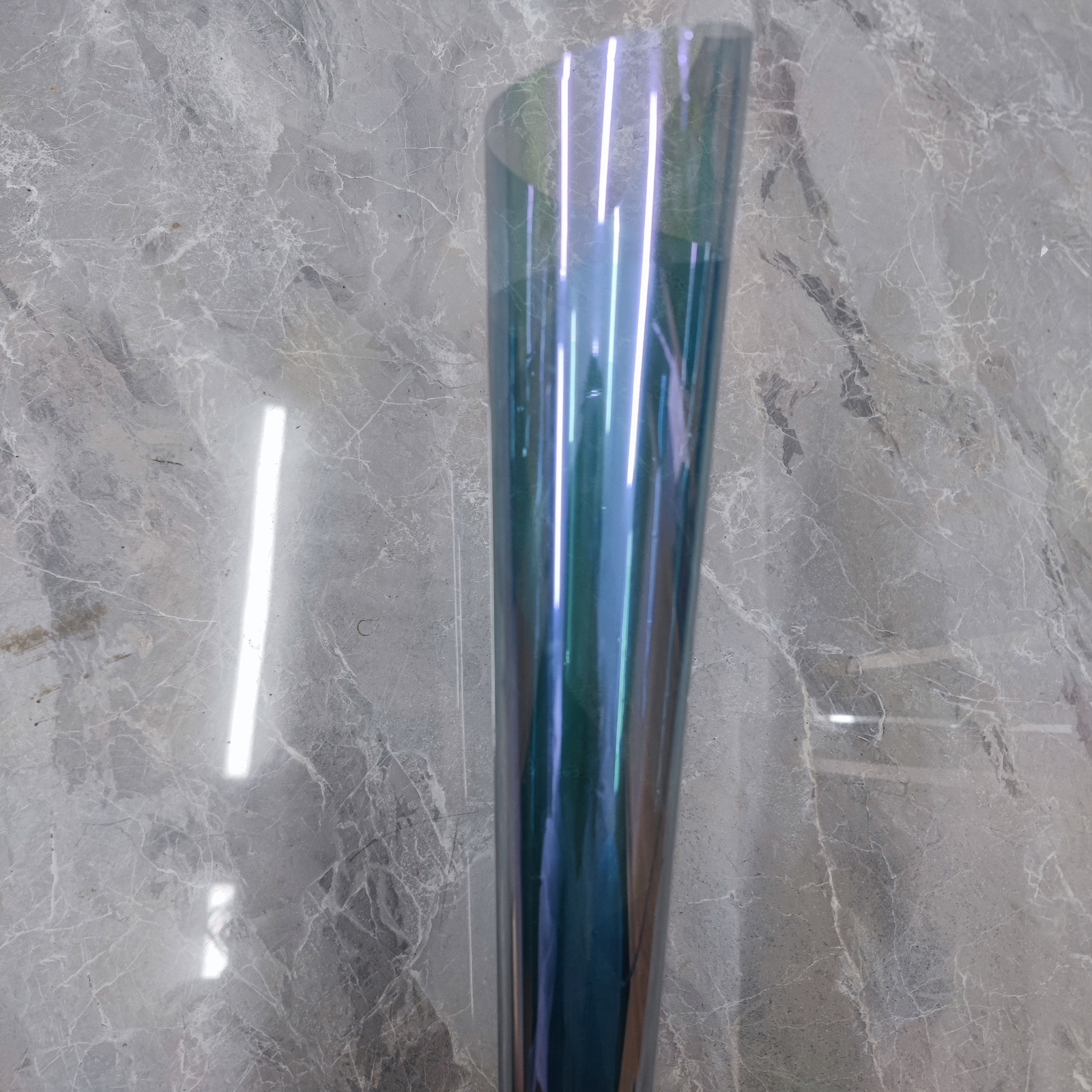 US 74%VLT 1*3M Car Window Tinting Chameleon Purple to Blue Sunshade Film Sticker
