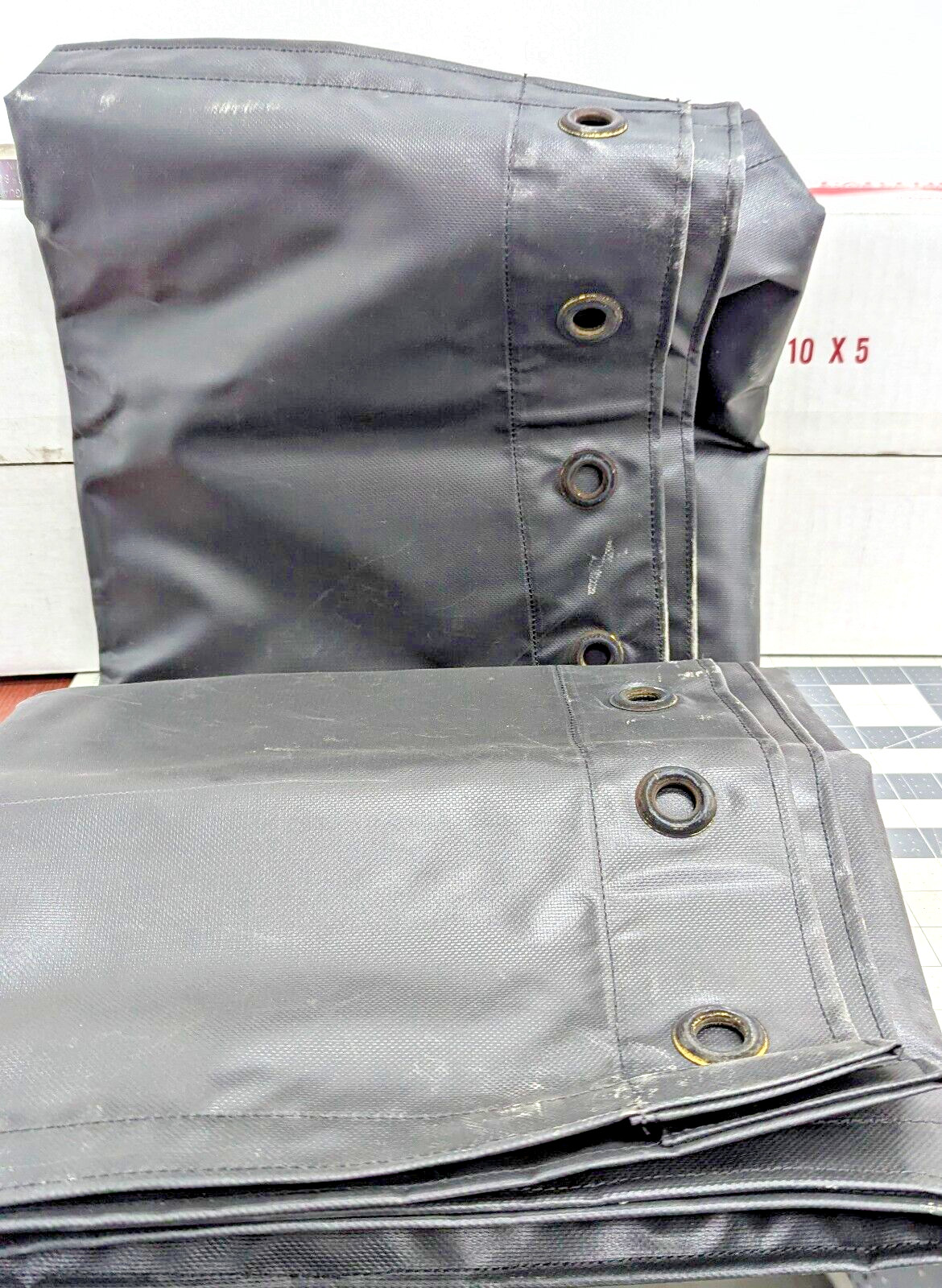 44” W X 81” L Black Out Curtain Thick Layered Polyester Material MILITARY [Z3S1]