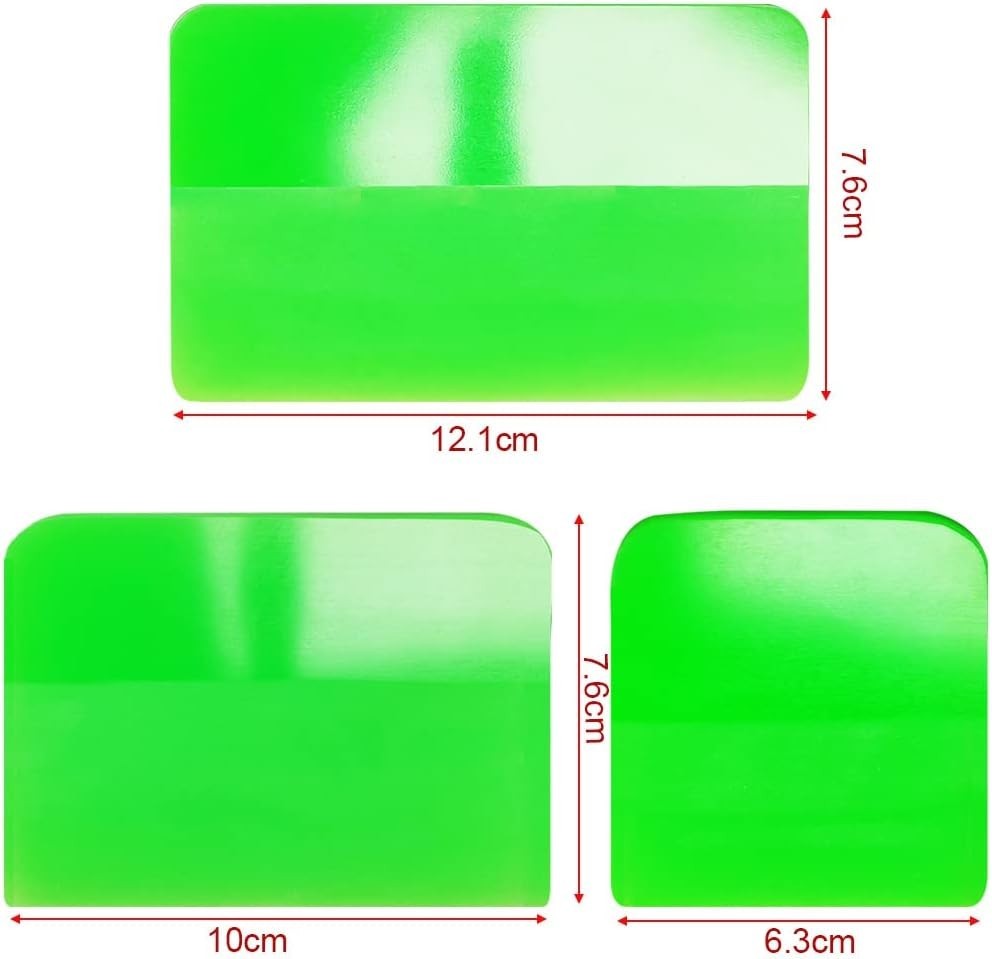 3-in-1 Anti-Scratch Rubber Squeegee PPF TPU for Car Vinyl Wrap & Window Tint