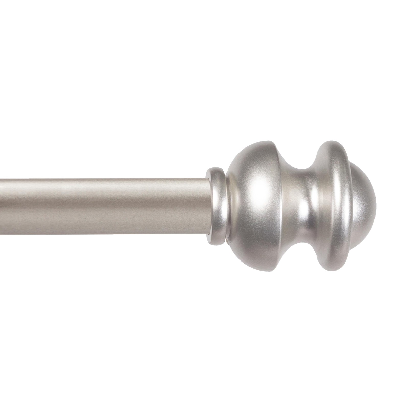 Kendall KN71716 2848 Inch 5/8 Inch Standard Decorative Curtain Rod Nickel