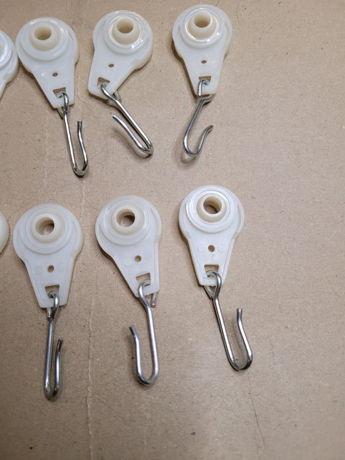 Kirsch Ball Bearing Carrier With Hook – 9673For Architrac Lot Of 10