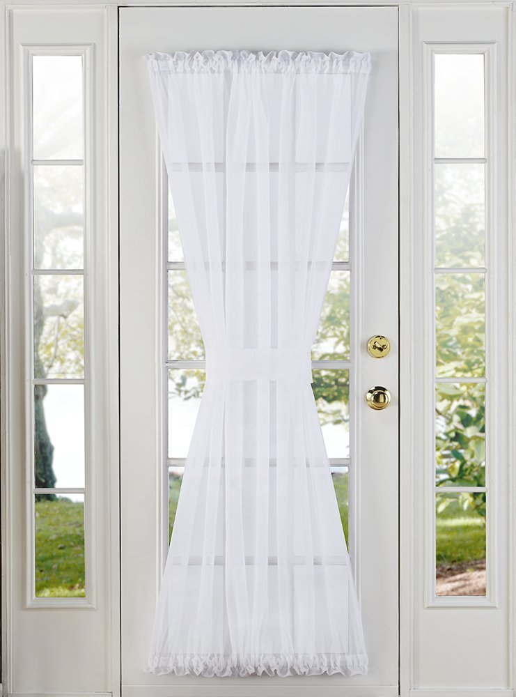 SHEER VOILE DOOR PANELS, CURTAINS FOR FRENCH DOORS