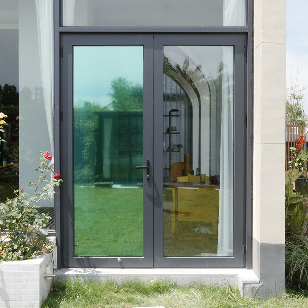 Green&silver Mirrored Window Film Window Glass Sticker Adhesive tint HOHOFILM