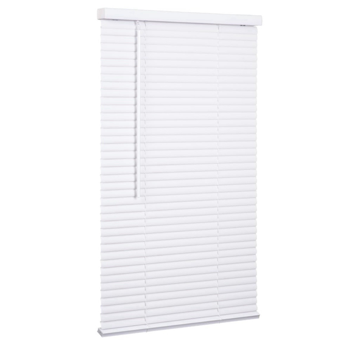 Lotus & Windoware Cordless 1” Vinyl Blind White 11×72 New Open Box
