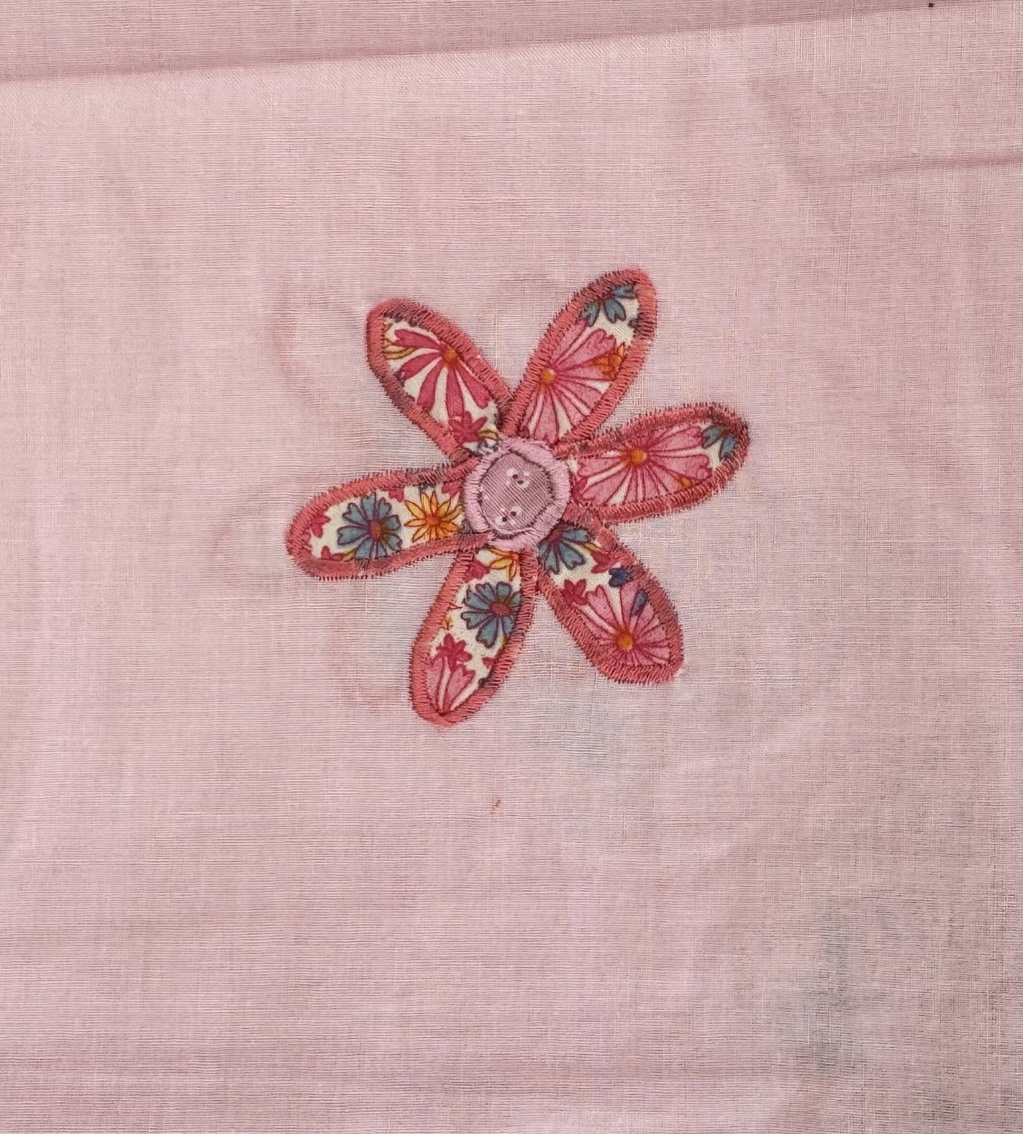 2 Curtain Panels & tiebacks ~ embroidered, appliqued BUTTERFLIES on pink NEW