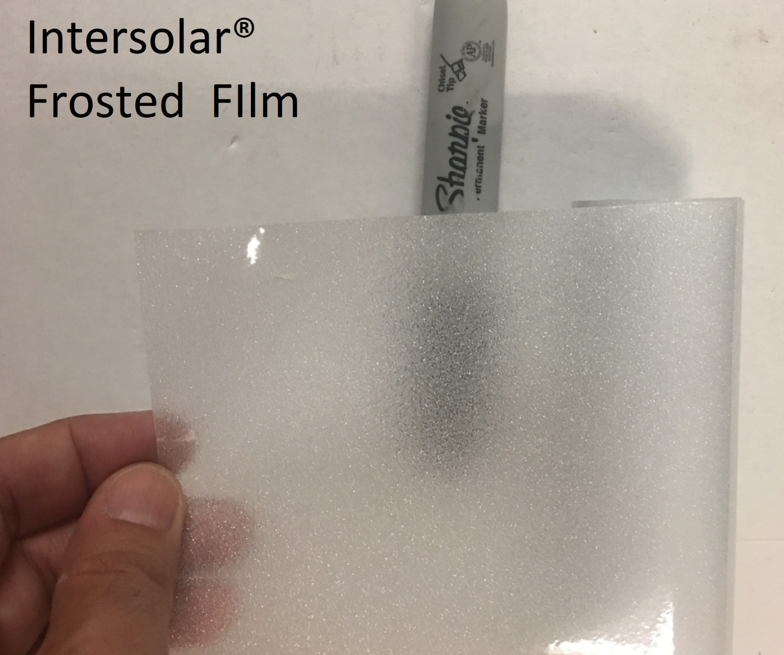 Frosted Glass Film Bedroom Bathroom Office Window Tint Static Cling Intersolar®