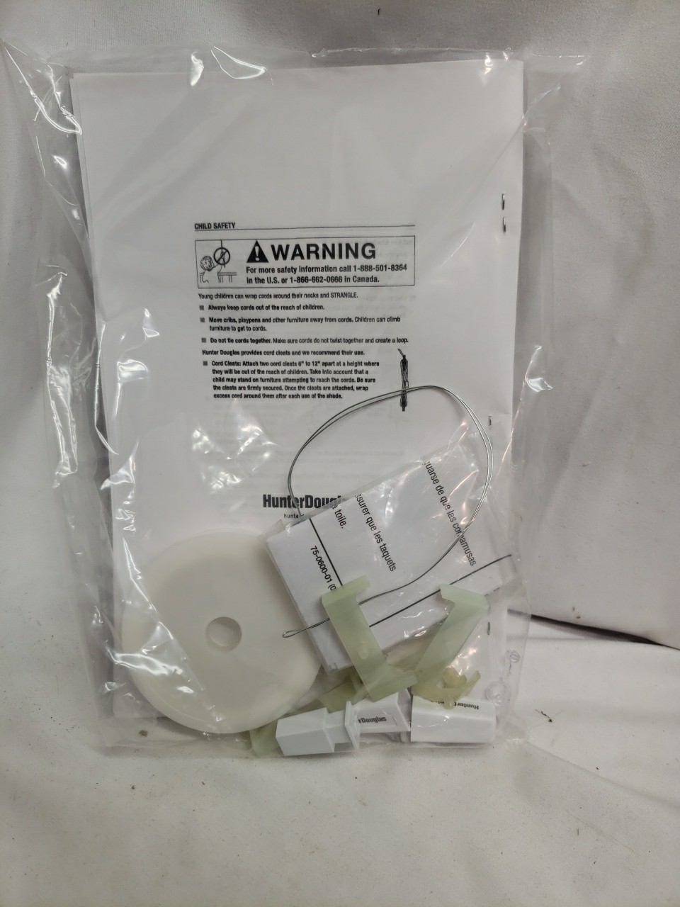 Hunter Douglas honeycomb Cord Replacement Kit Duette Applause most cell shades