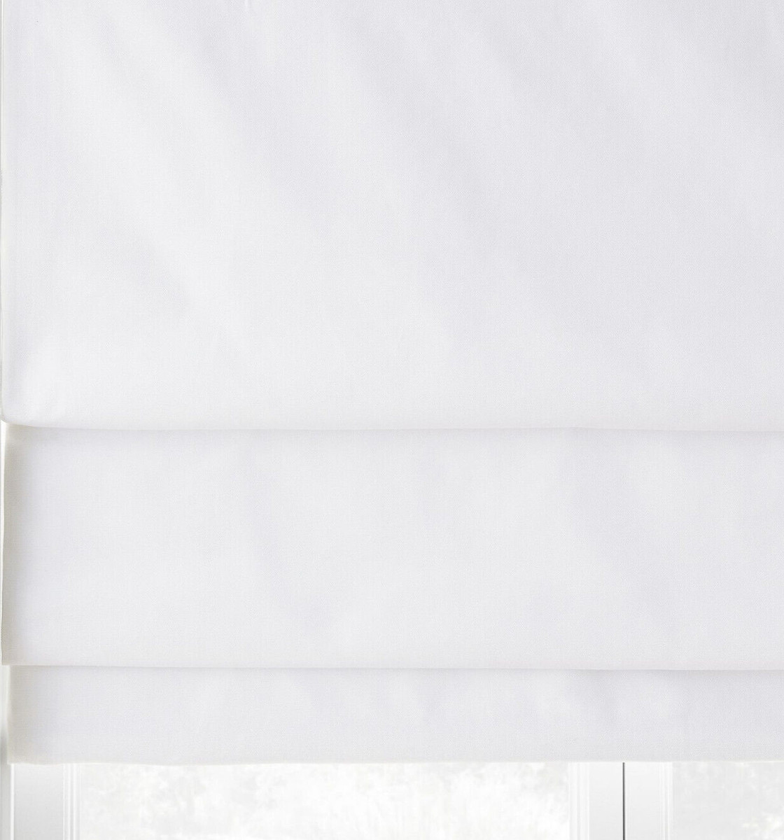 Pottery Barn Kids Quincy Cordless Blackout Roman Shade 32×64 White White