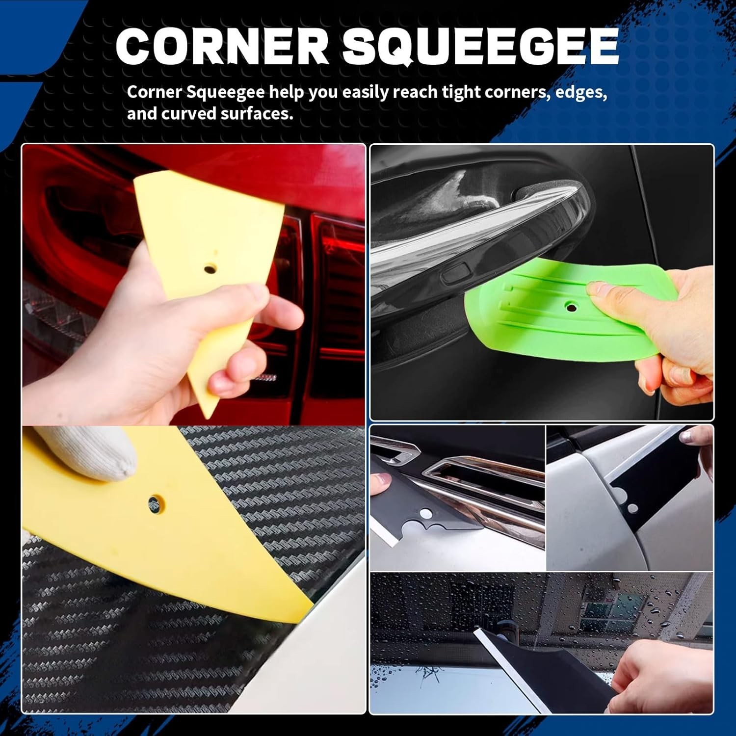 Car Wrap Tool Kit Vehicle Wrapping Tools Vinyl Wrap Applicator Tool Kit Windo…