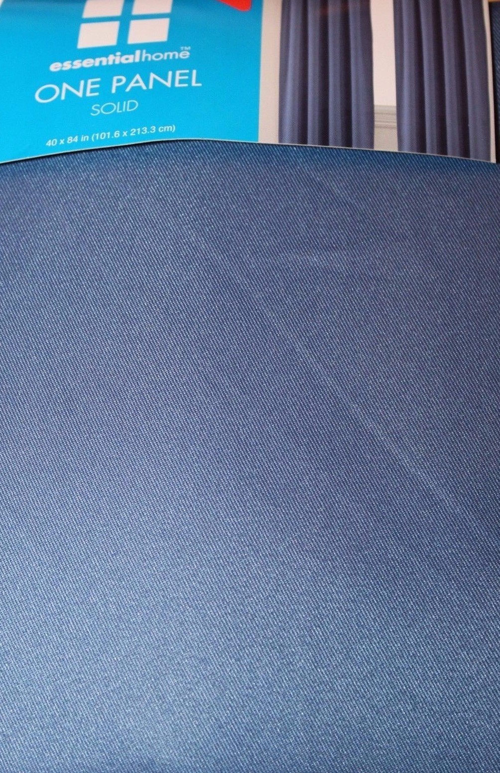 Essential Home One (1) Solid Window Panel – Blue 40 x 84 in