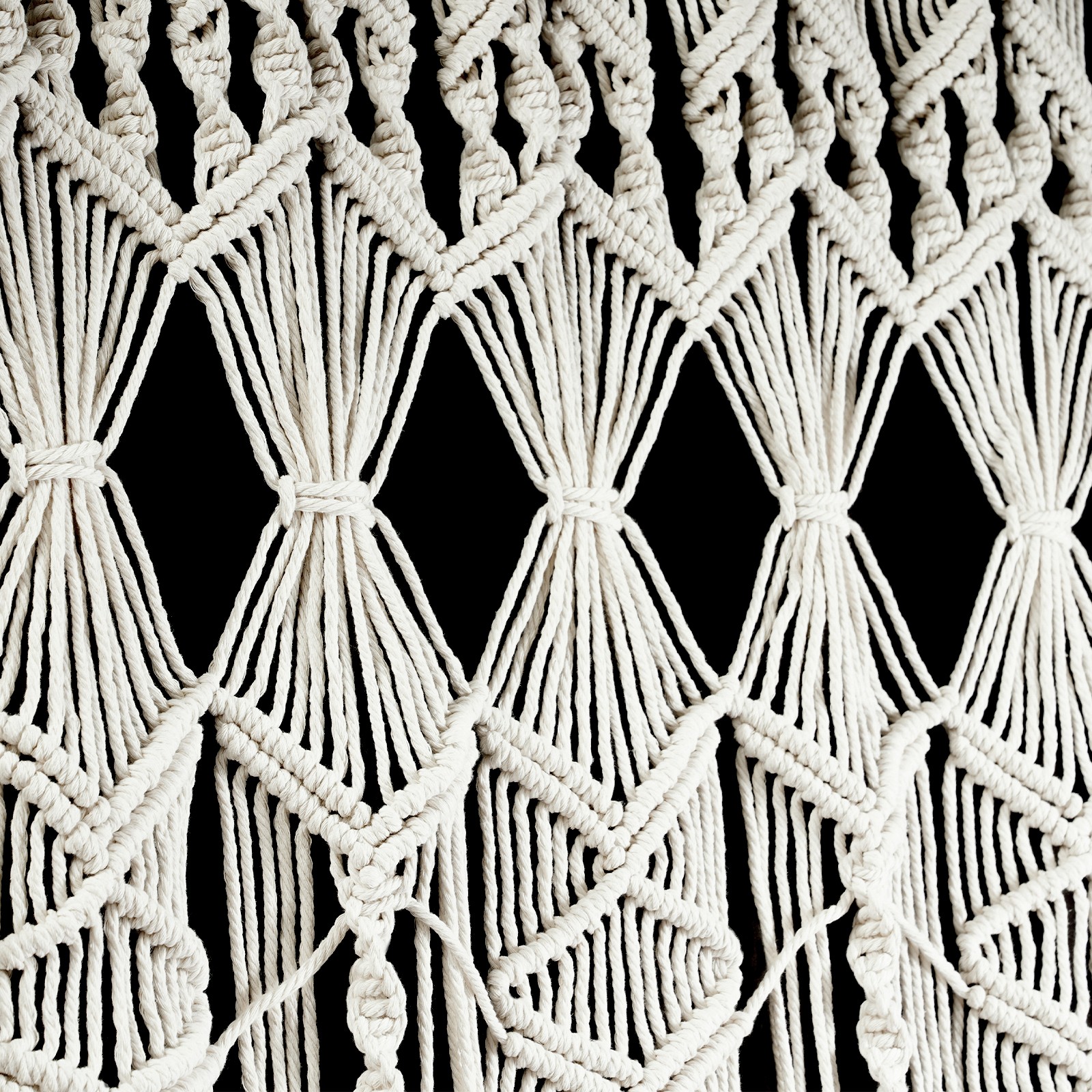 Handmade Macrame Wall Hanging Boho Home Backdrop Door Window Curtain Decor USA