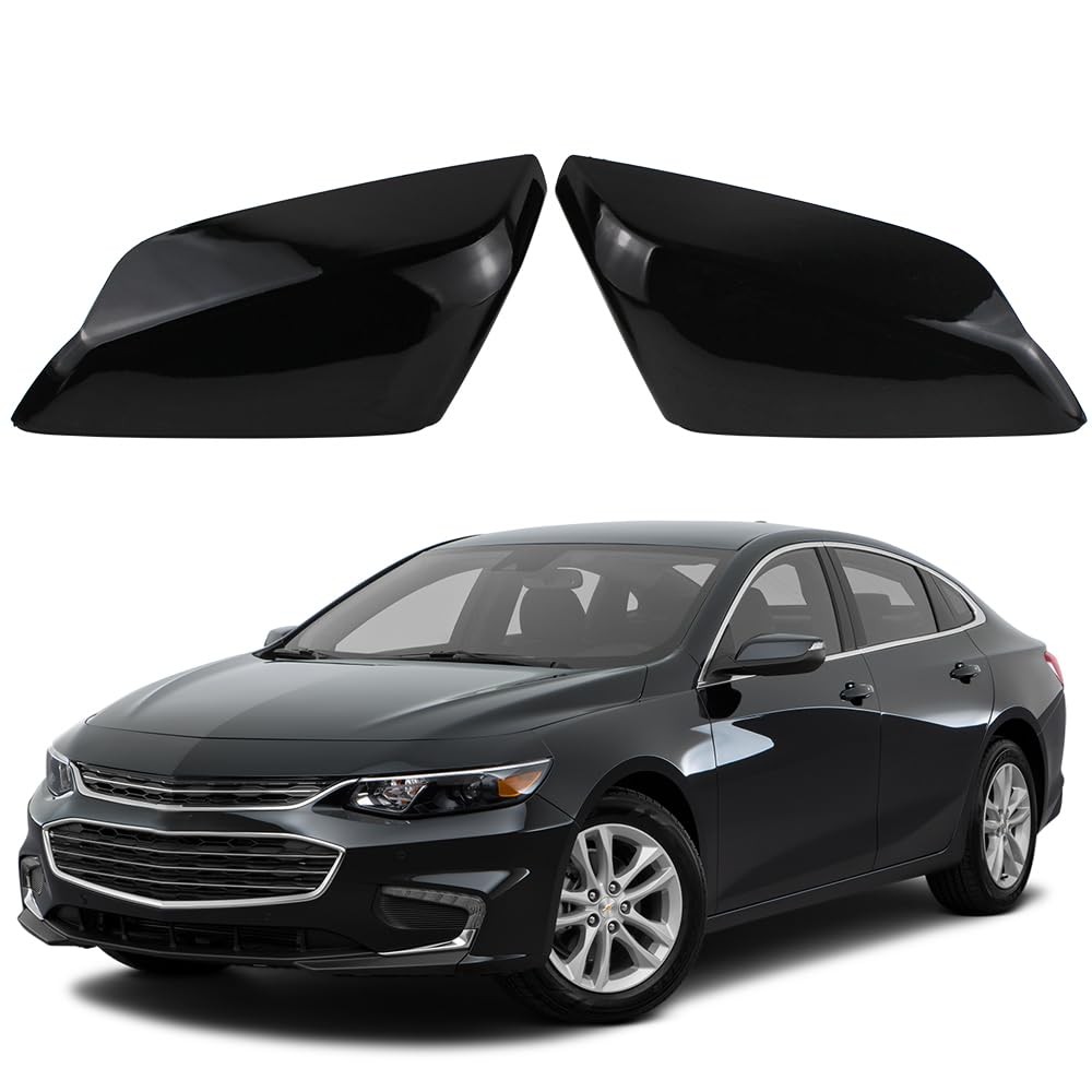 Chevrolet Malibu 2016-2024 Side Mirror Cover Cap Replacement Compatible with