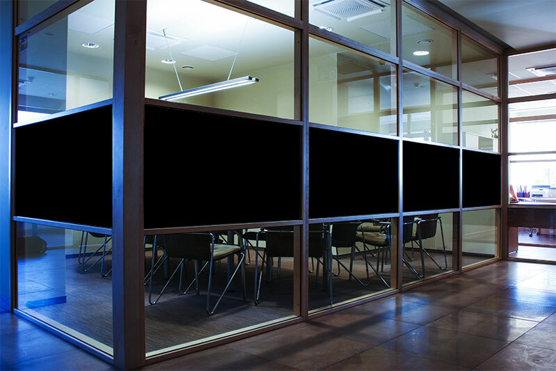 Blackout Static Cling Tint Window Film For Privacy To Block Sun UV Protection US
