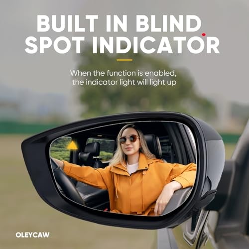 BSD Compatible with Mazda 3 Driver Side Mirror, 2019 Driver Side(Blind Spot)