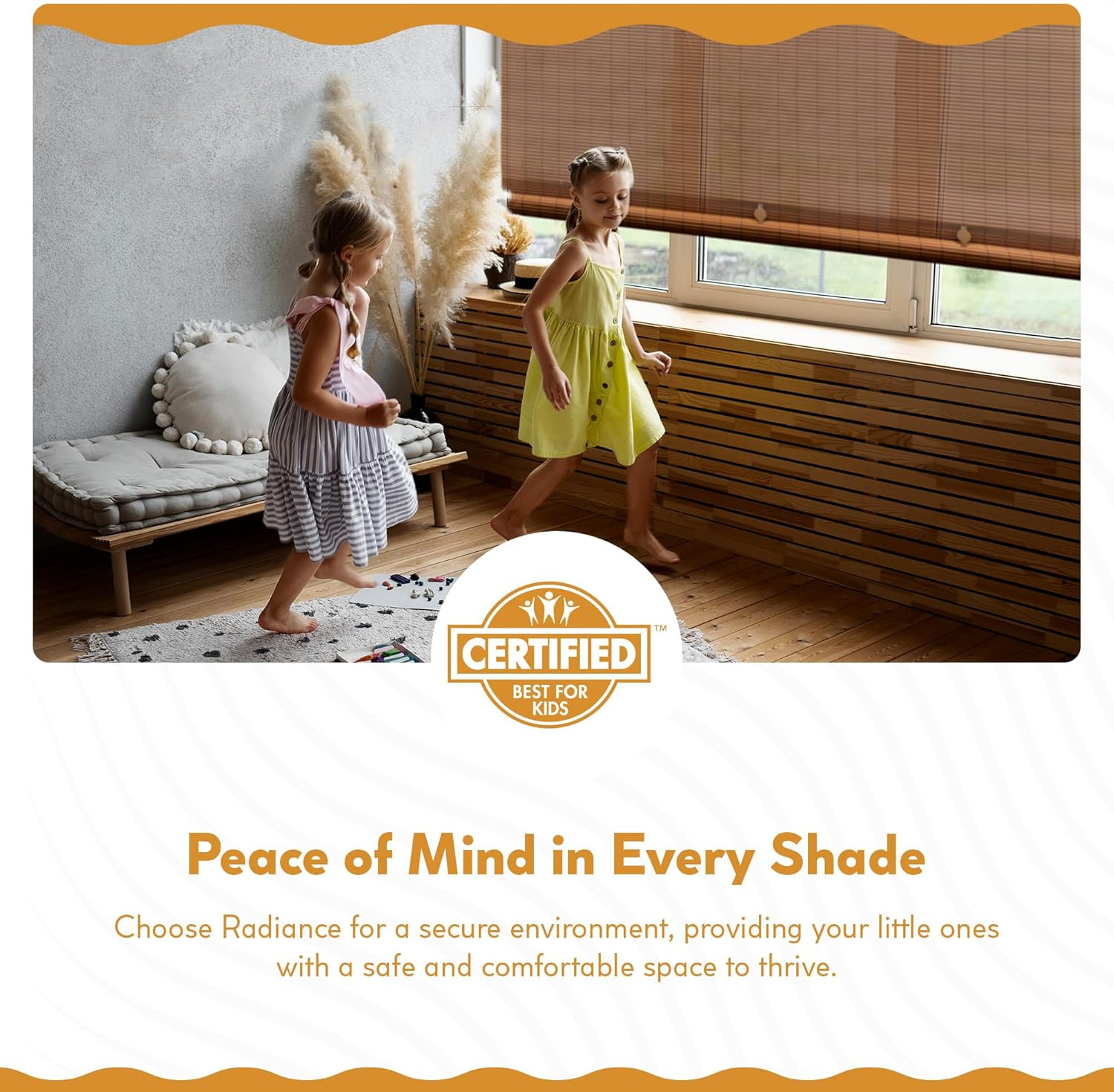Cordless Outdoor Shades for Porch, Patio & Windows – Waterproof PVC Blinds for I