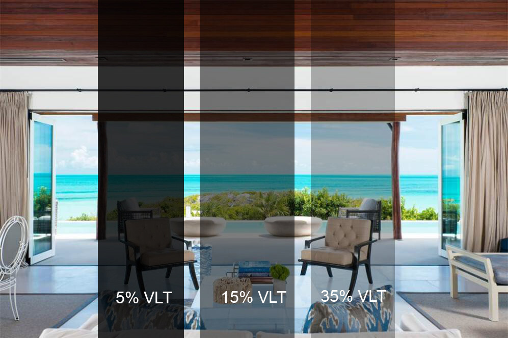 36″x12FT Home/Office Window Glass 15% Tint Mirror Reflection Film Sheet Privacy