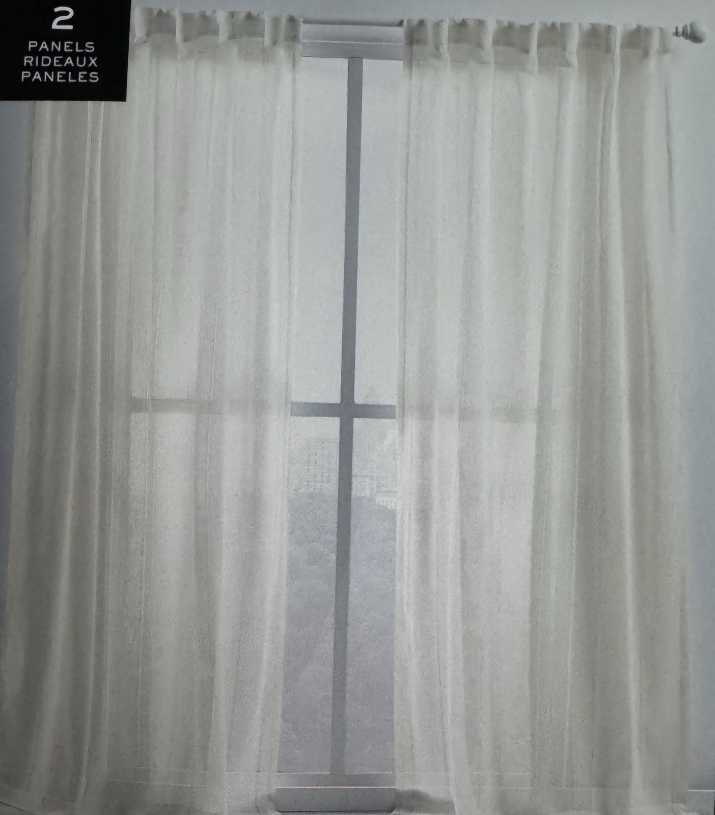 New Ralph Lauren Window Curtains 2 Panels Beige 54 x 108 Linen Hamilton Back Tab