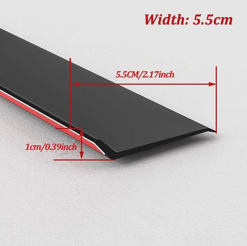 1pc Window Water Blocking Strip 1m Rainproof Sealing Weatherstrip – NEW