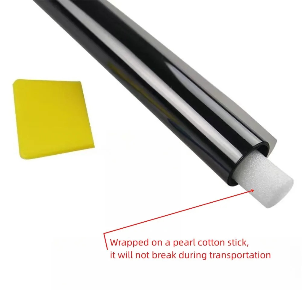 3M x 50cm Black Window Tint Film UV Heat Privacy Glass Tint VLT
