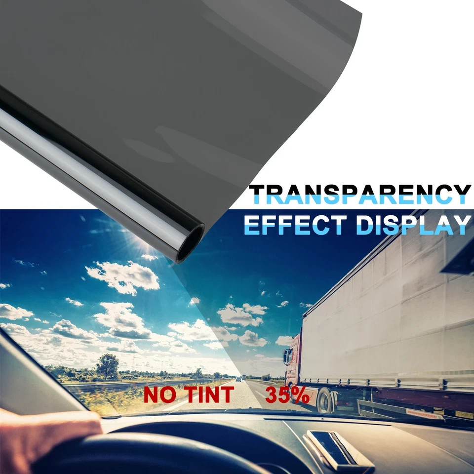 20″ x 10FT/20FT Car Window Tint Film Roll – 5-50% VLT for Car, Home & Office USA