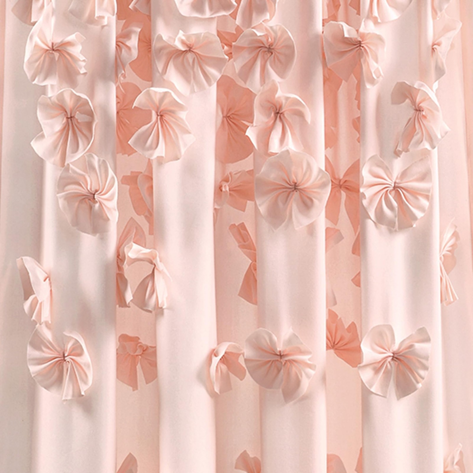 Lush Decor Lush Riley Light Filtering Window Curtain Panel Single 54 W X 108 L