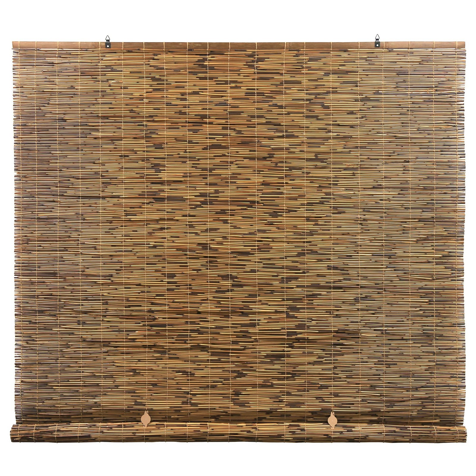 Radiance Cord Free Bamboo Shades – Roll-Up for 60″W x 72″H, Cocoa