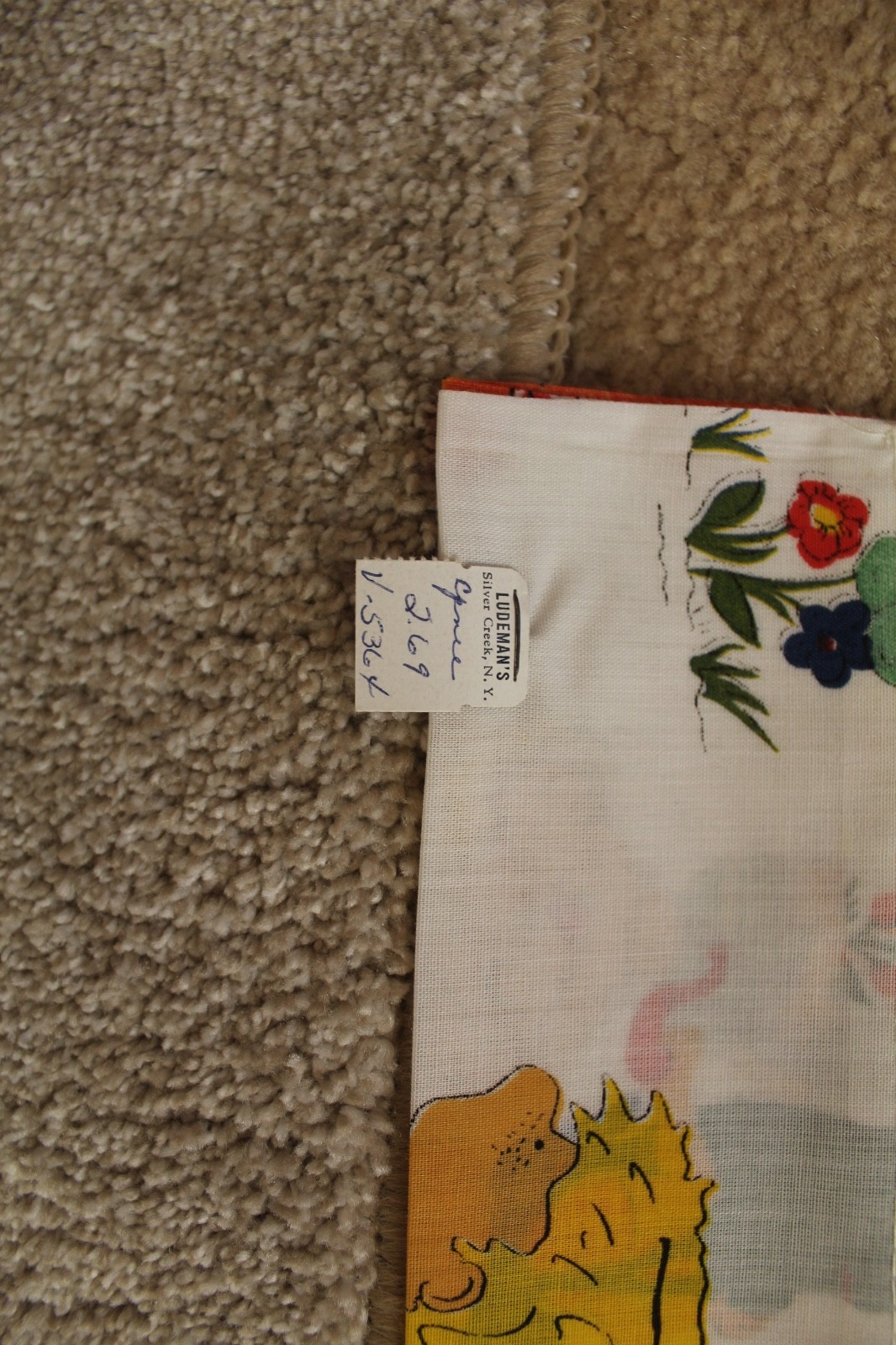 2 VTG SETS 4 PANELS 35L X 42W +2 VALANCE 66W X 13 L GIRLS ROOM CURTAINS EC