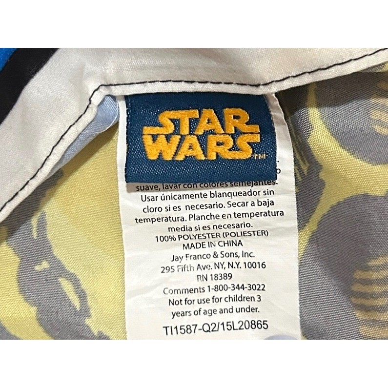 Star Wars Character Grid Pop Art Window Curtain Panel Jay Franco & Sons Colorful