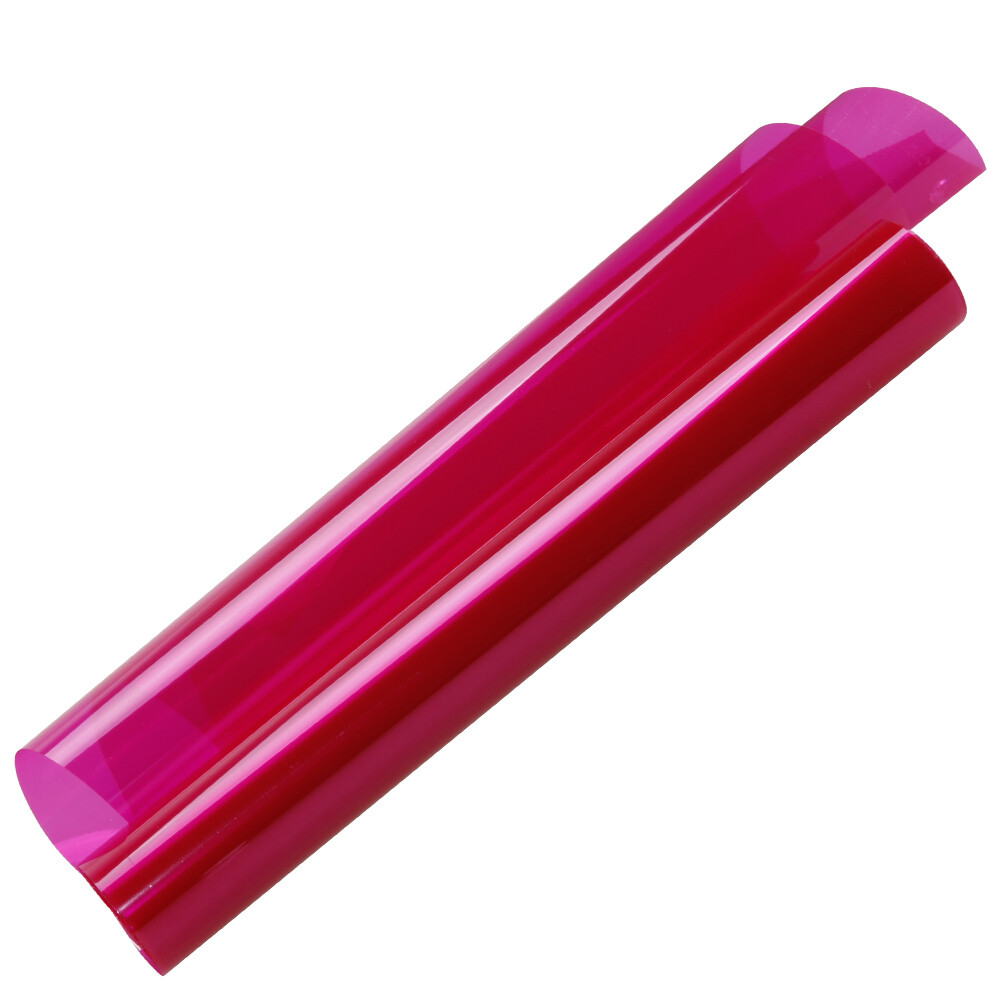 Window Film Pink Color Building Transparent Solar Tint Glass Decor Foils Anti UV